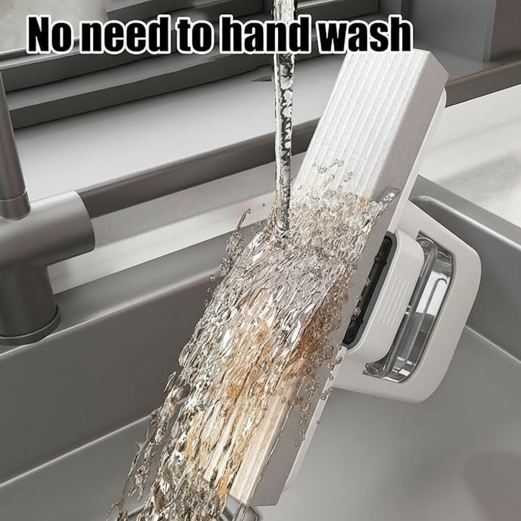 Mini Foldable Mop- for Work Desks, Kitchen & Bathroom Surfaces