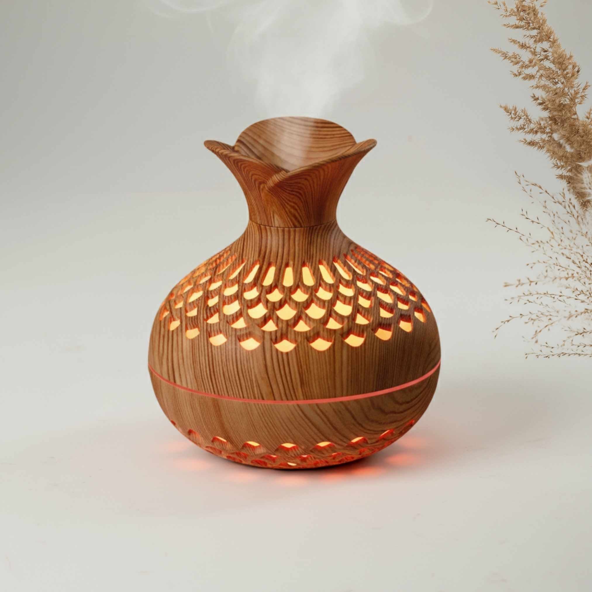 Wood Grain Ultrasonic Humidifier
