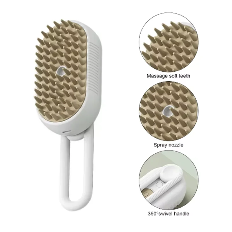 3-in-1 Electric Pet Cleaning Brush