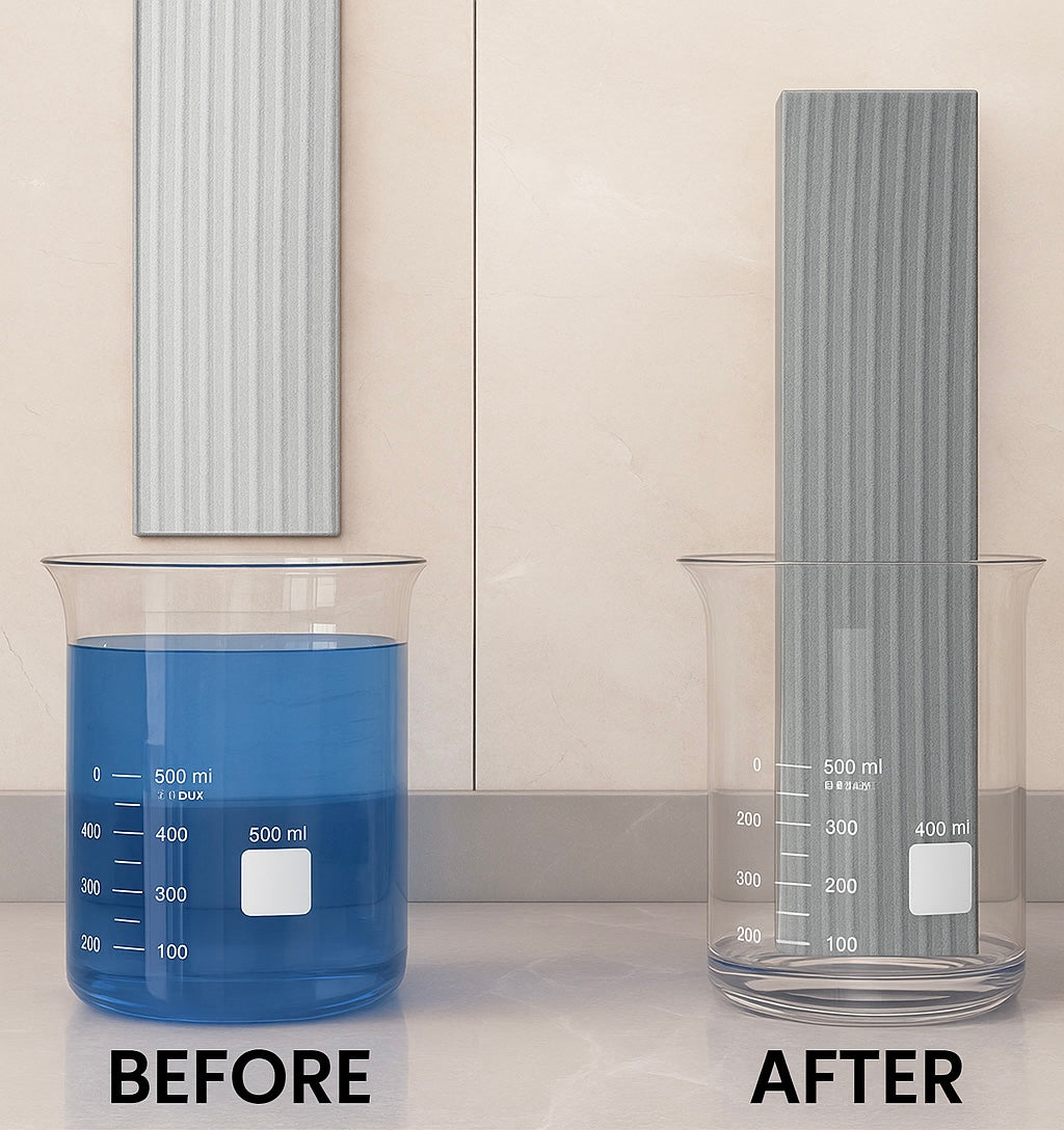 Mini Foldable Mop- for Work Desks, Kitchen & Bathroom Surfaces