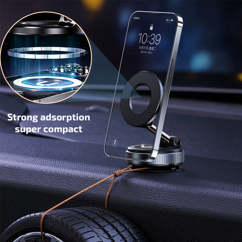 Vacuum Magnetic Suction Car Phone Holder